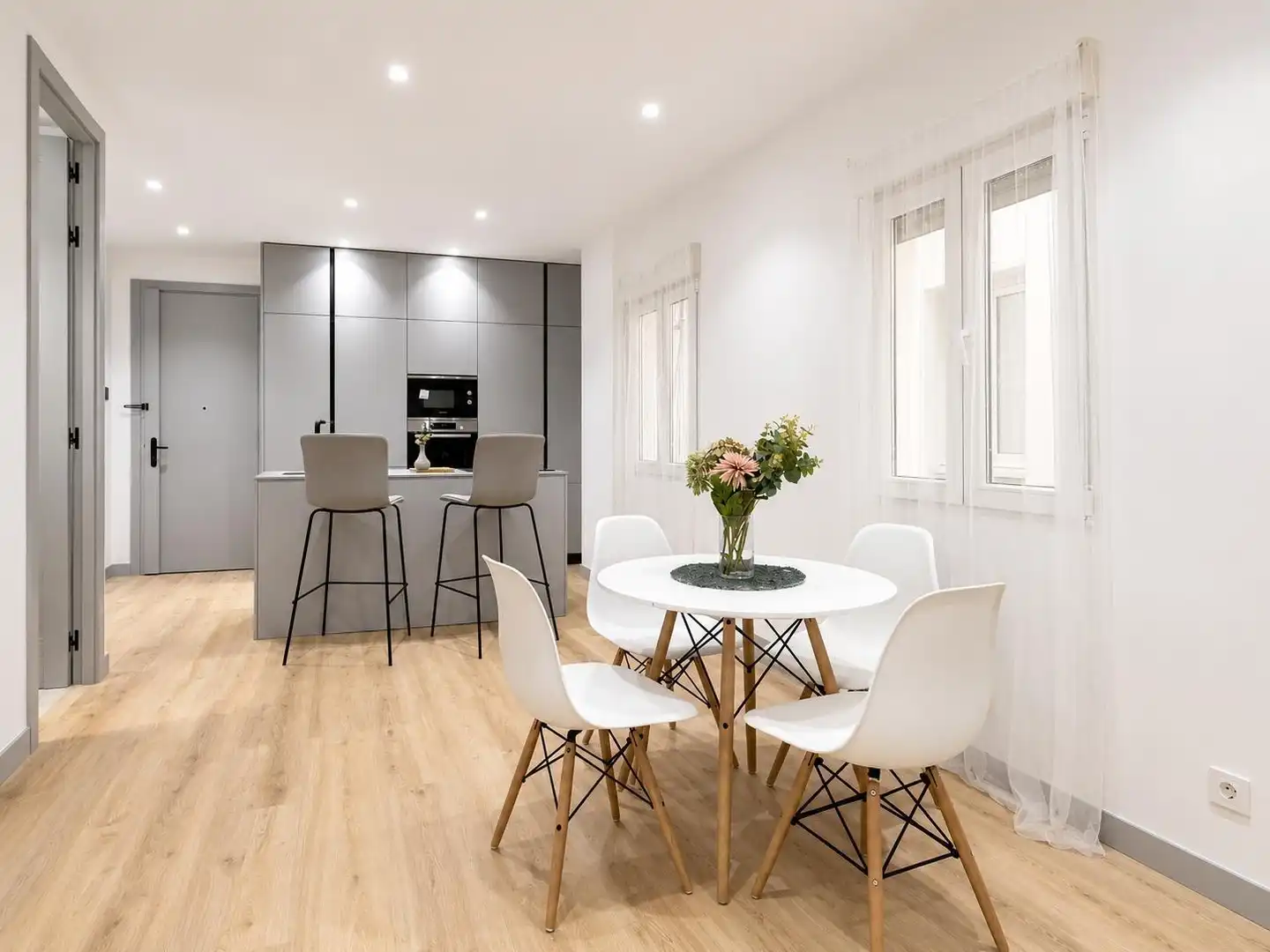 Esszimmer von Wohnung zum Verkauf in Madrid mit Klimaanlage und Heizung