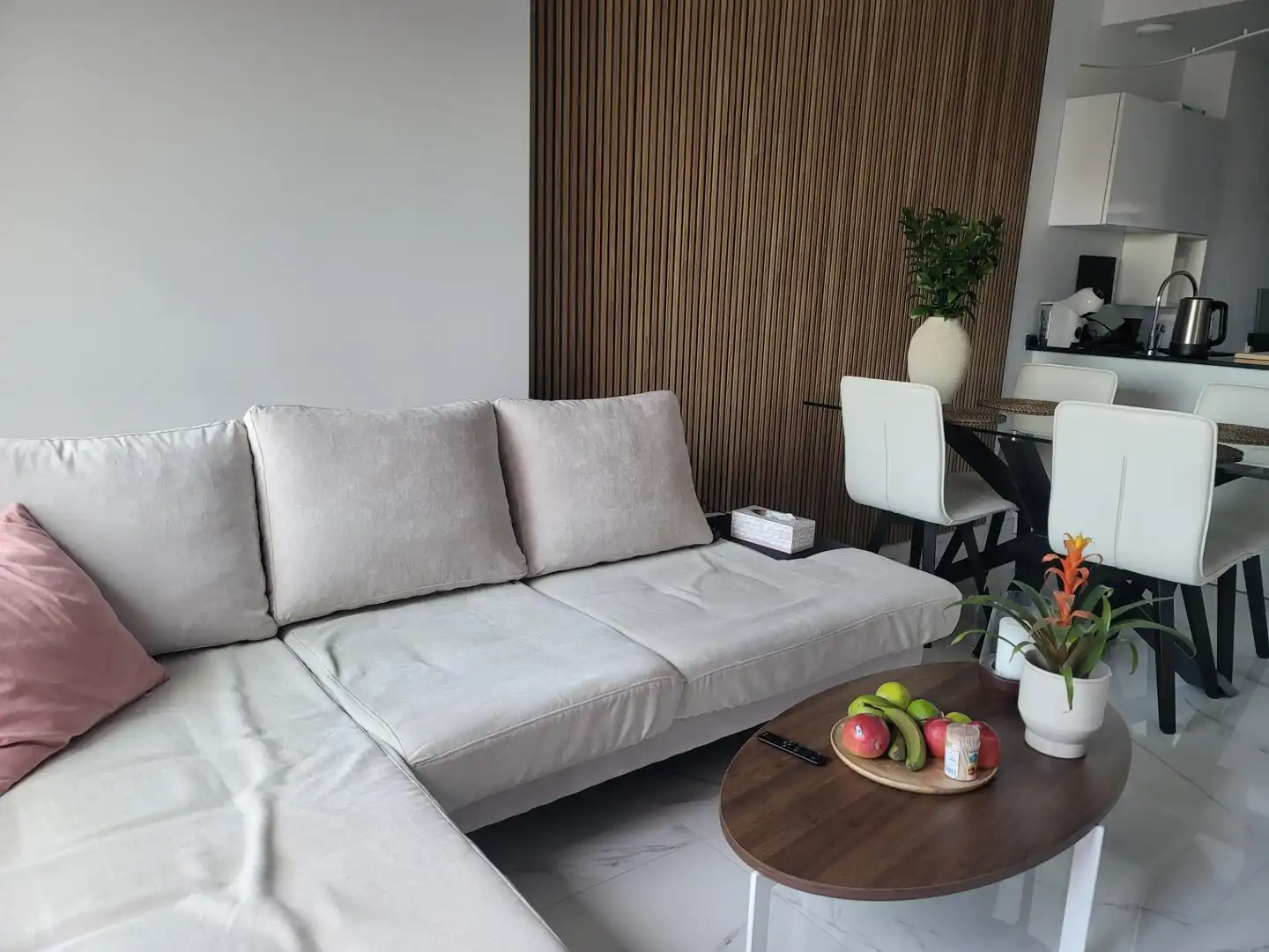 Sala d'estar de Apartament en venda en Orihuela amb Aire condicionat, Jardí privat i Terrassa