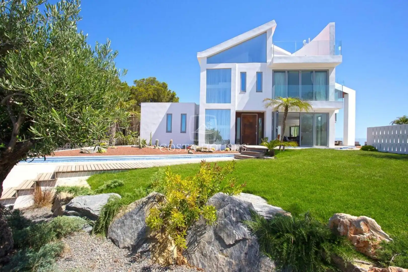 Garden of Houses for sale in Jávea / Xàbia  with Air Conditioner, Private garden and Terrace