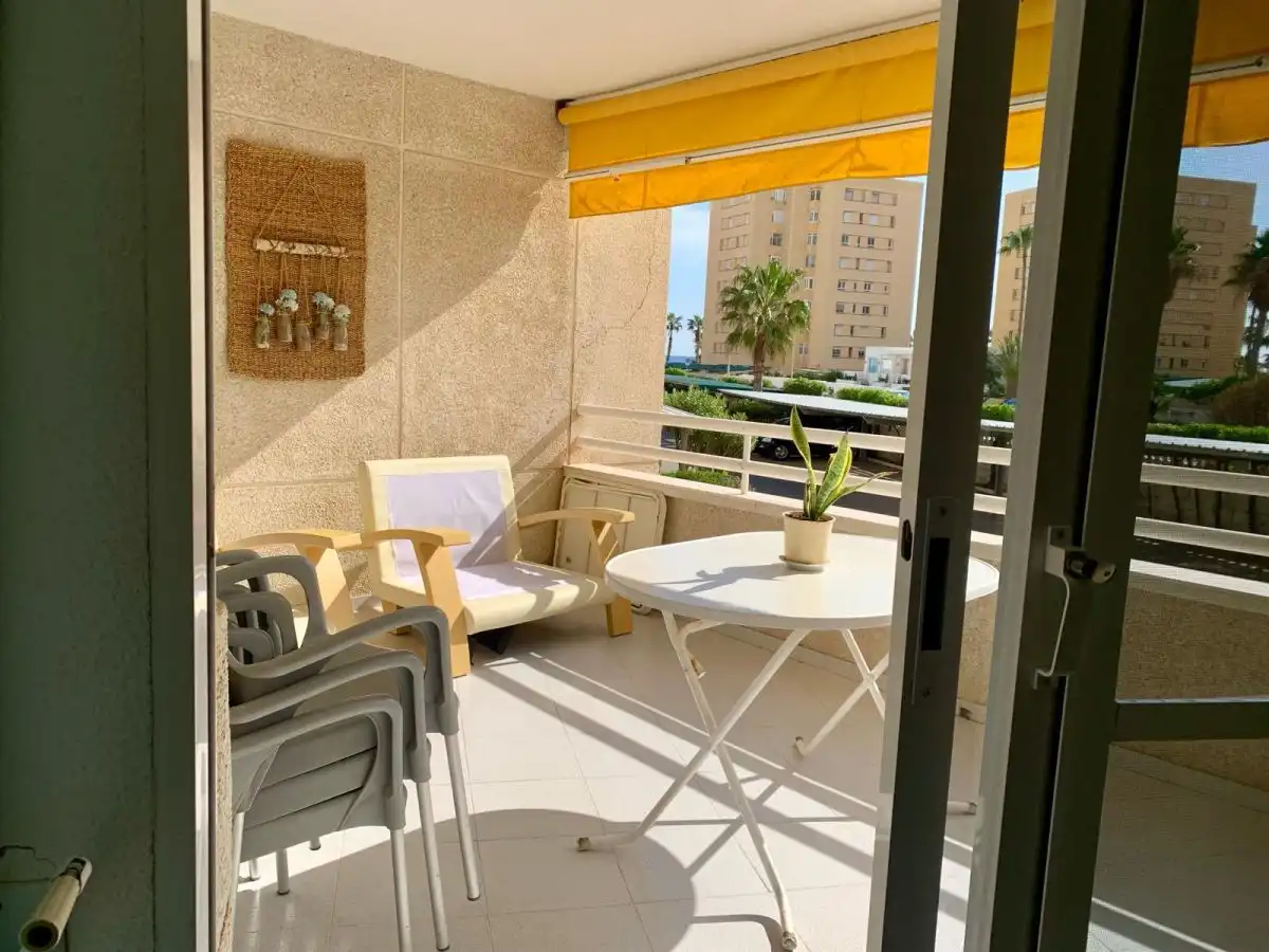 Terraza de Apartamento en venta en Alicante / Alacant con Calefacción, Jardín privado y Terraza