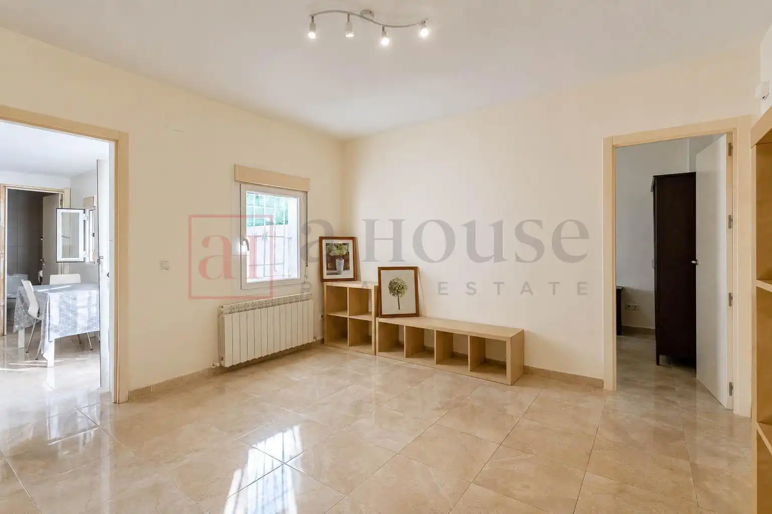 Sala de estar de Planta baja en venta en Madrid con Calefacción y Terraza