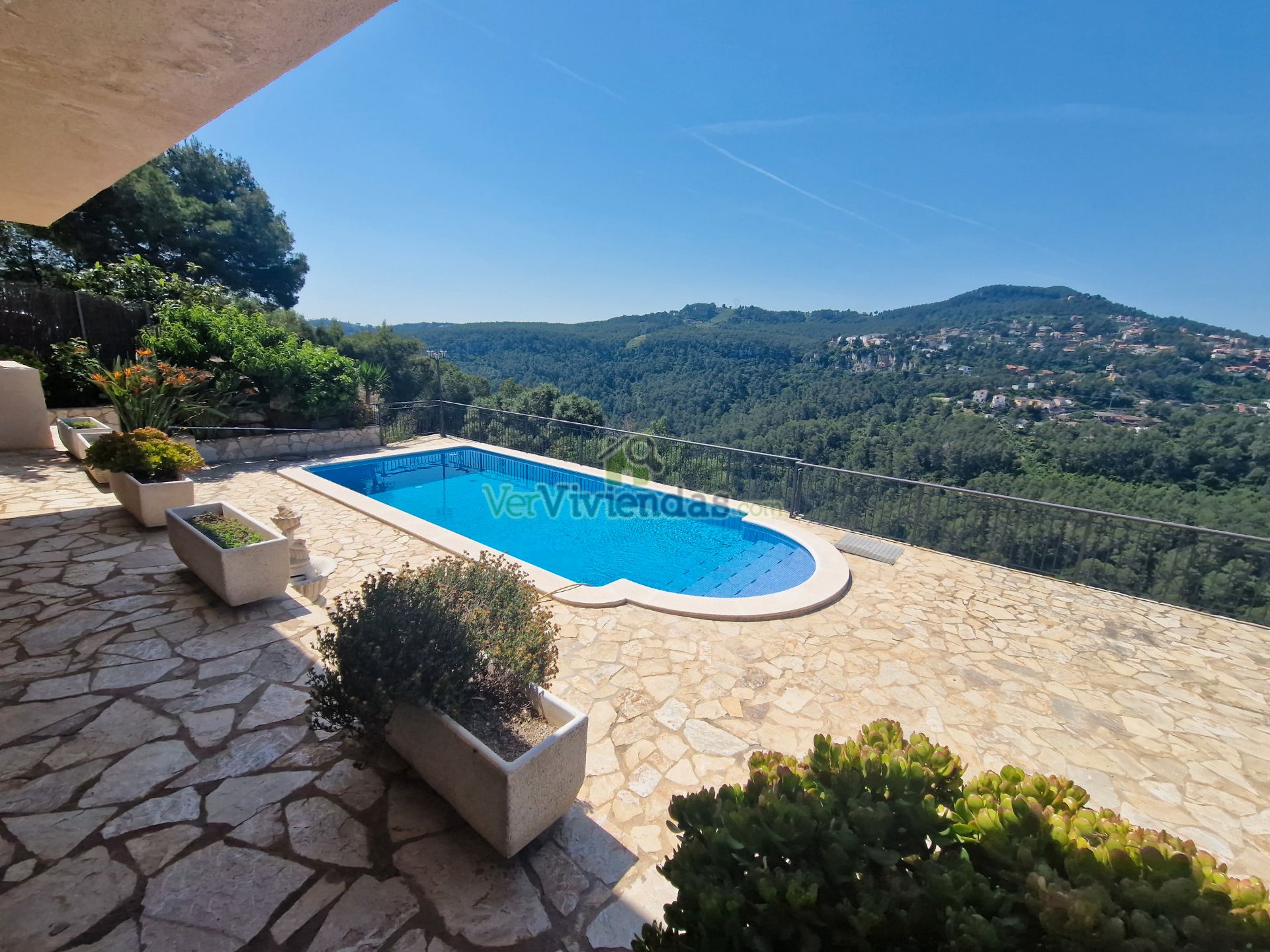 Exterior view of House or chalet for sale in Corbera de Llobregat  with Air Conditioner, Heating and Private garden
