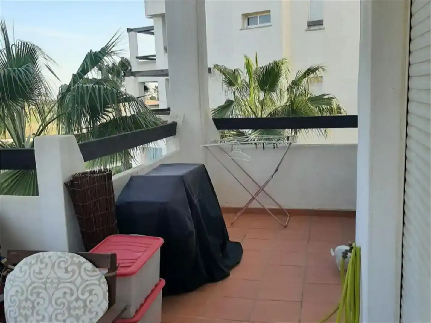Terrassa de Apartament en venda en Torre-Pacheco amb Aire condicionat, Jardí privat i Piscina