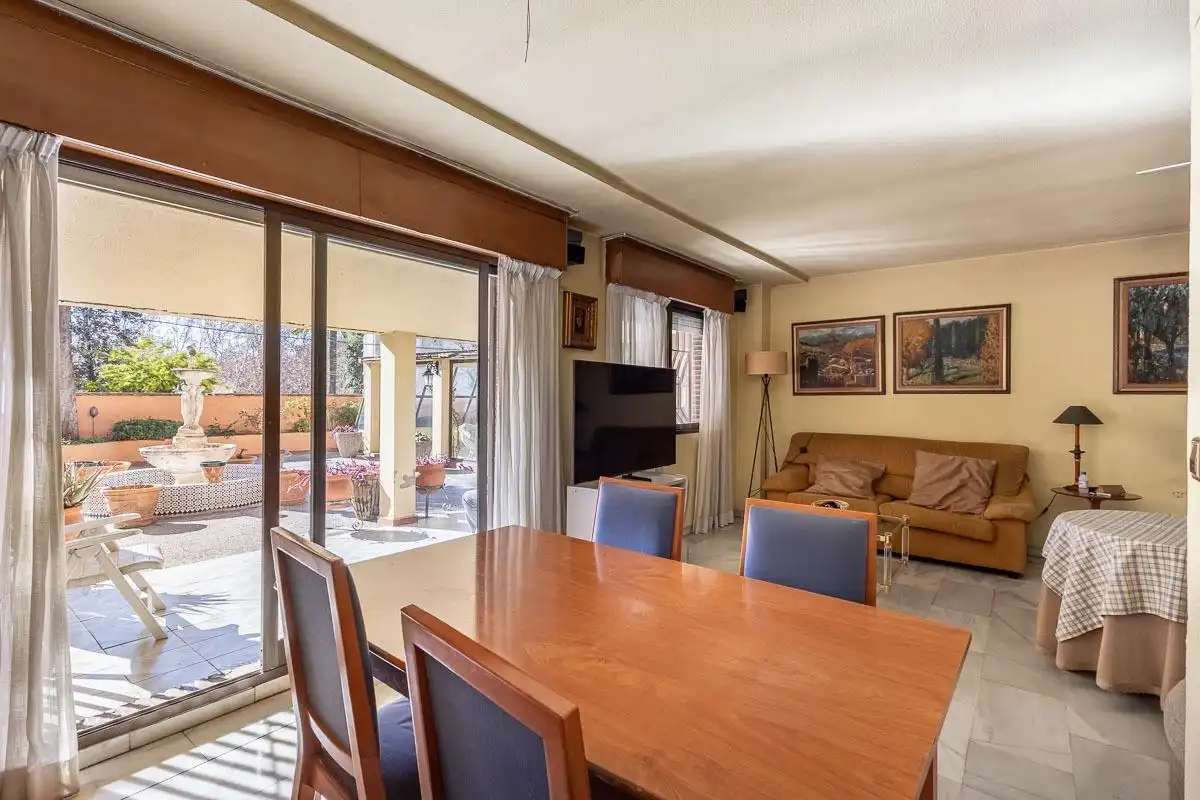 Dining room of Flat for sale in Granada  with Private garden, Storage room and Community pool
