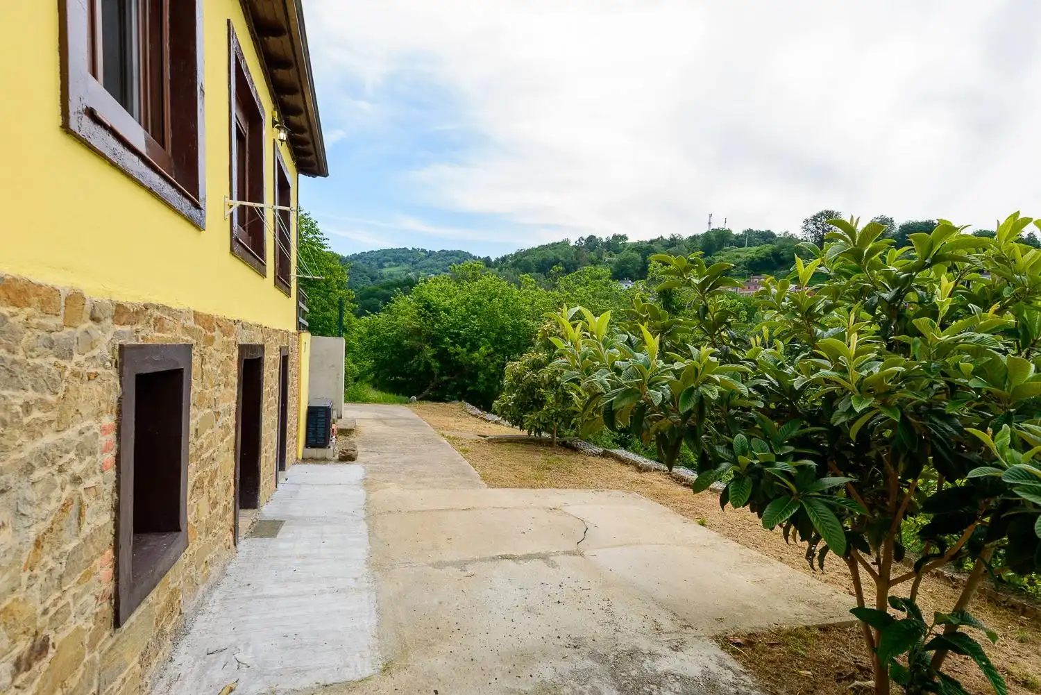 Terraza de Casa o chalet en venta en Langreo con Aire acondicionado, Calefacción y Jardín privado