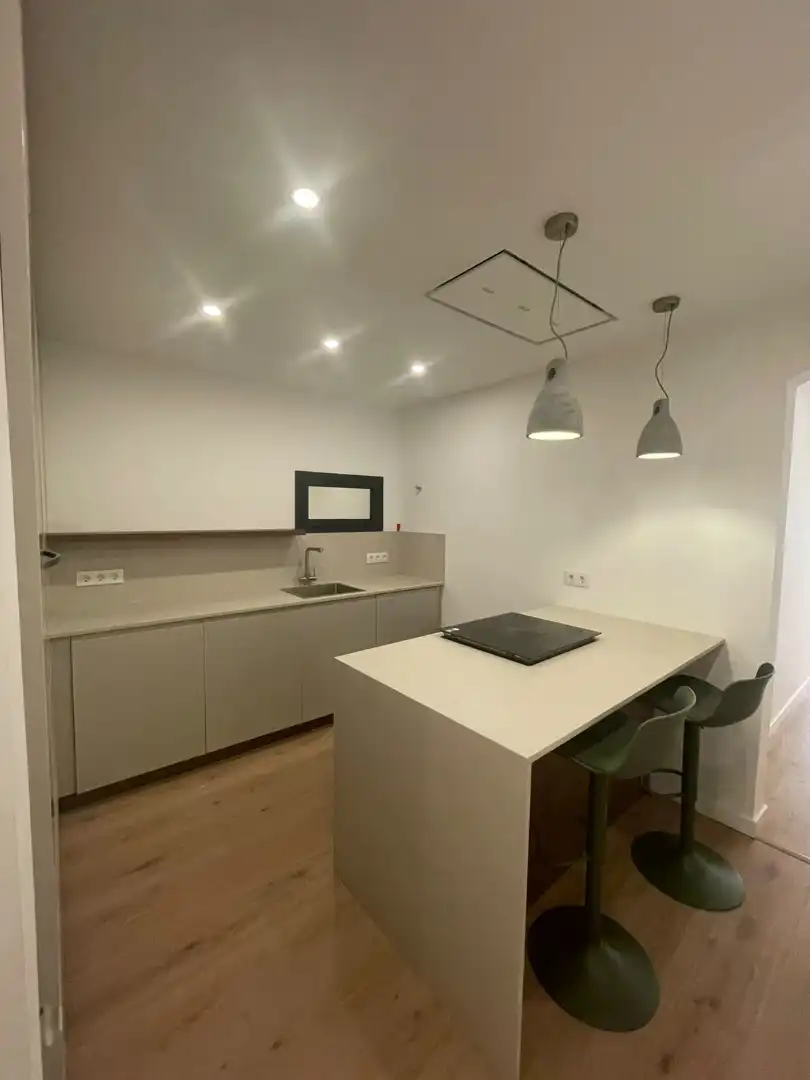 Cocina de Piso en venta en Barcelona con Aire acondicionado, Parquet y Terraza