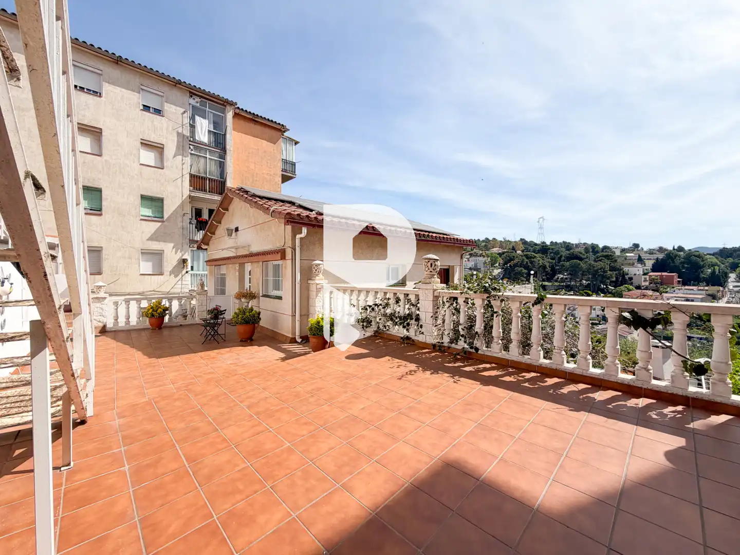 Terrassa de Casa o xalet en venda en El Papiol amb Aire condicionat, Calefacció i Jardí privat