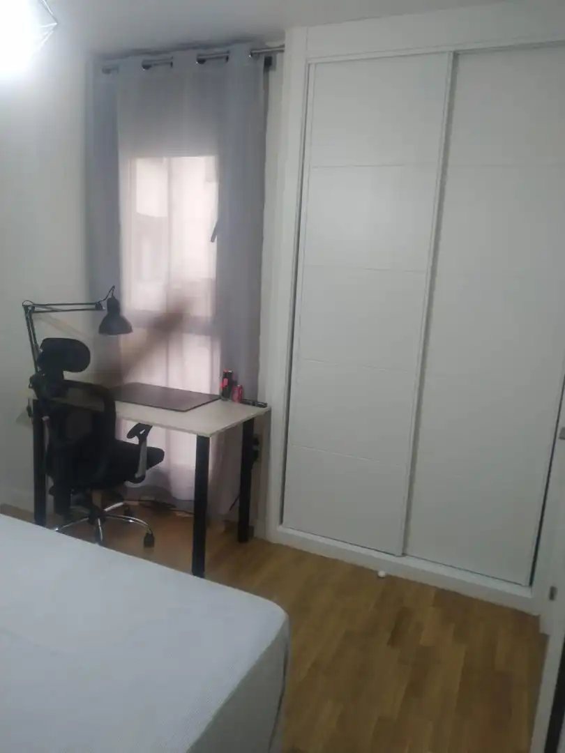 Schlafzimmer von Wohnung zur Miete in Badajoz mit Klimaanlage, Heizung und Parkett