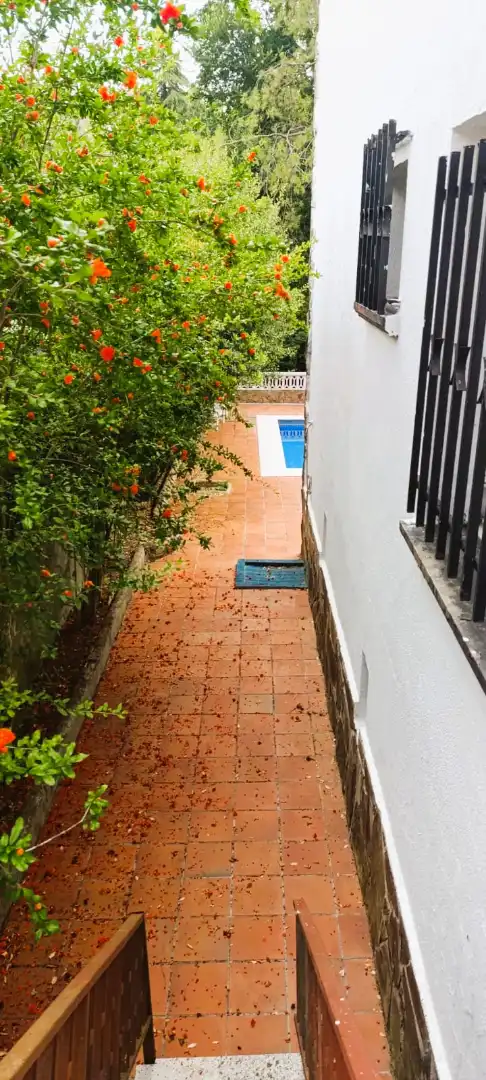 Vista exterior de Casa o chalet en venta en Lliçà d'Amunt con Aire acondicionado, Jardín privado y Terraza