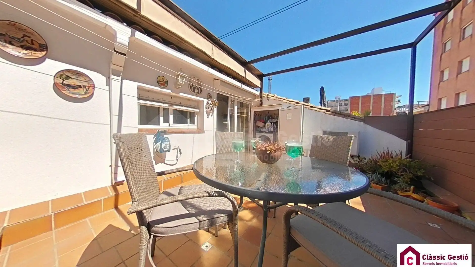 Terraza de Dúplex en venta en Calonge i Sant Antoni con Aire acondicionado, Calefacción y Terraza