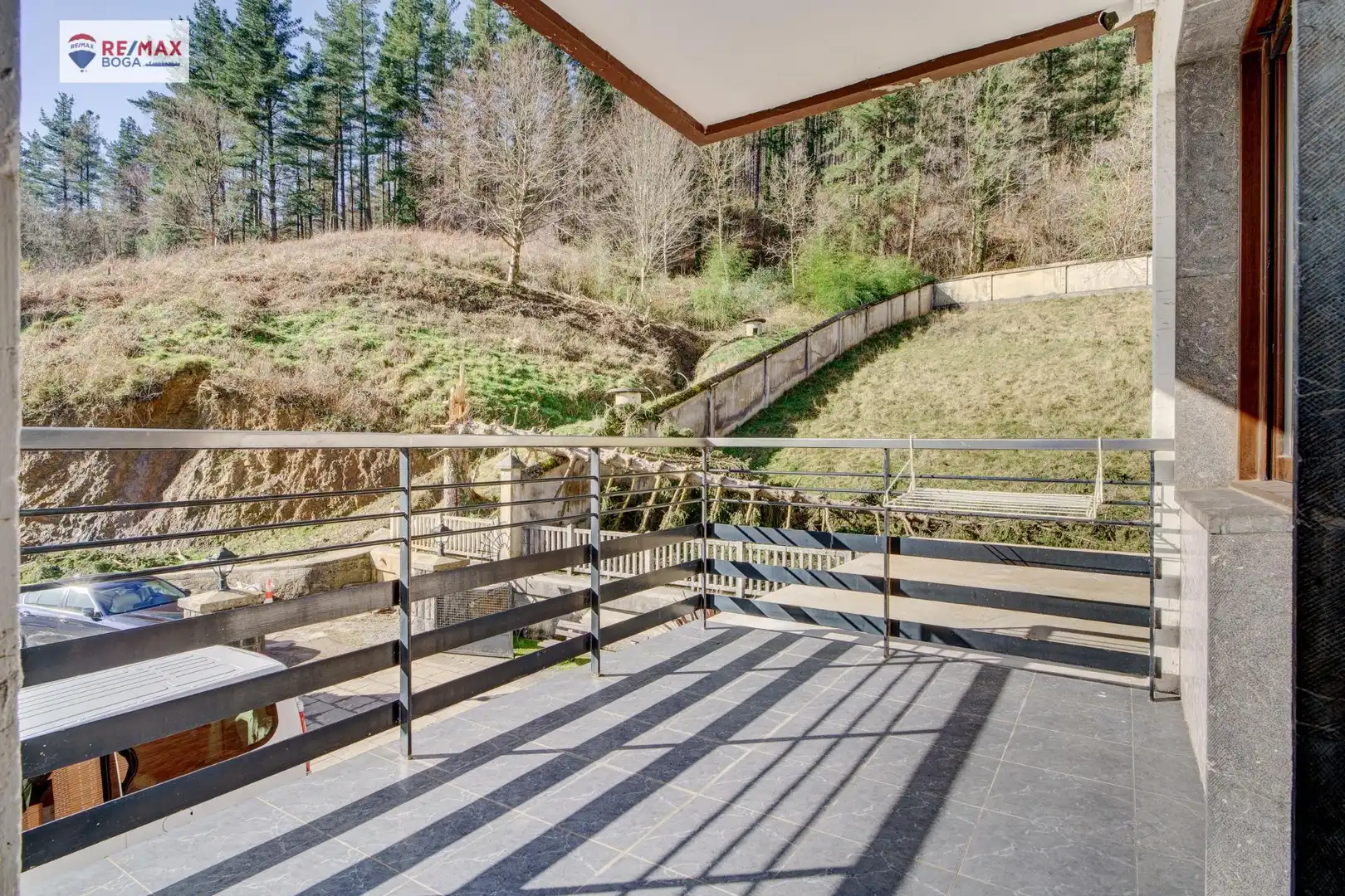 Terrassa de Casa o xalet en venda en Legazpi amb Calefacció, Jardí privat i Parquet