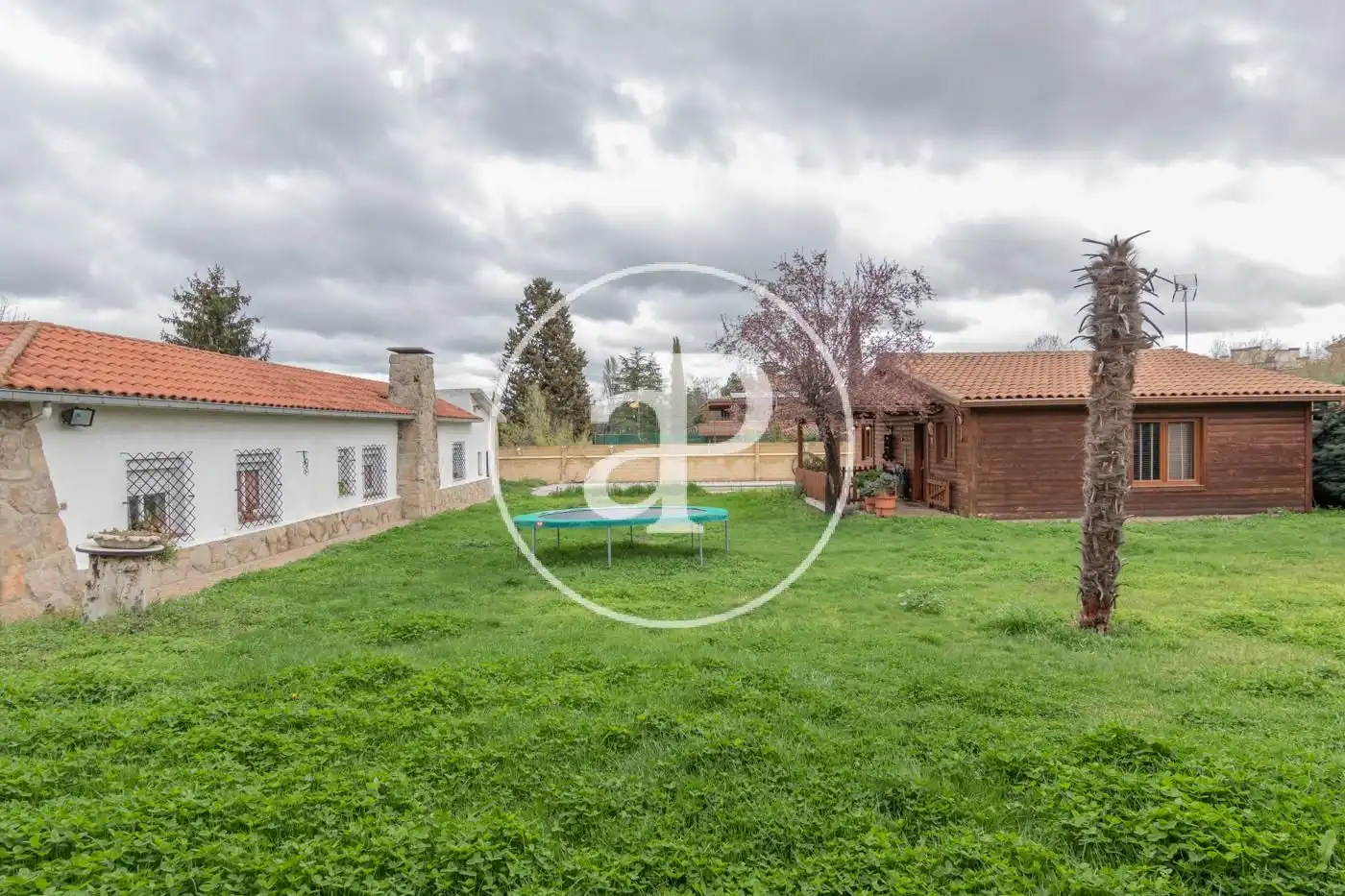 Garden of Houses for sale in Madrid  with Heating, Private garden and Terrace