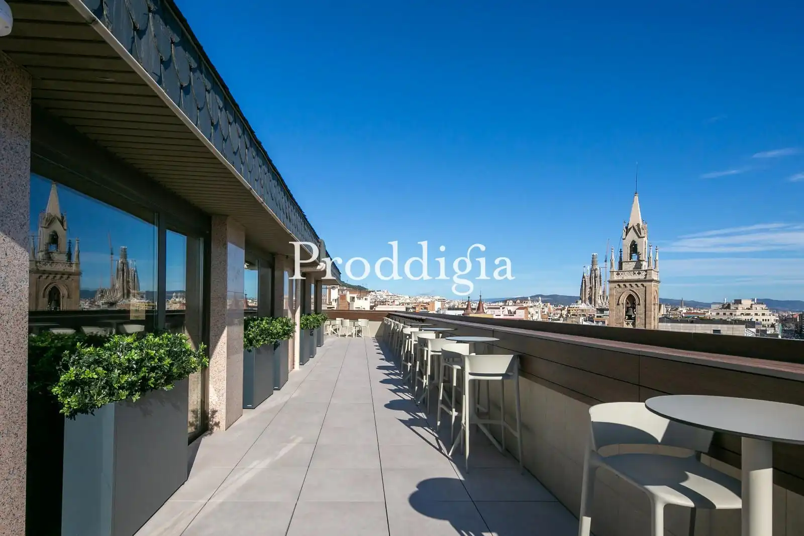 Terraza de Oficina de alquiler en Barcelona con Aire acondicionado, Calefacción y Terraza