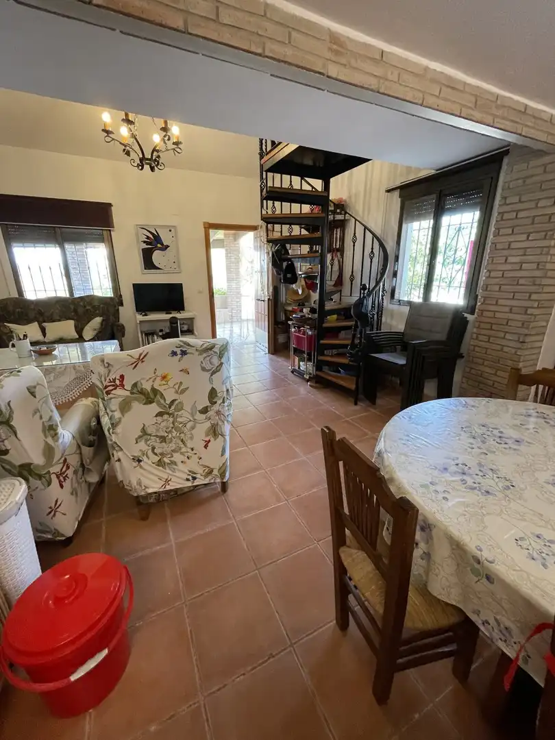 Sala d'estar de Finca rústica en venda en Salobreña amb Piscina