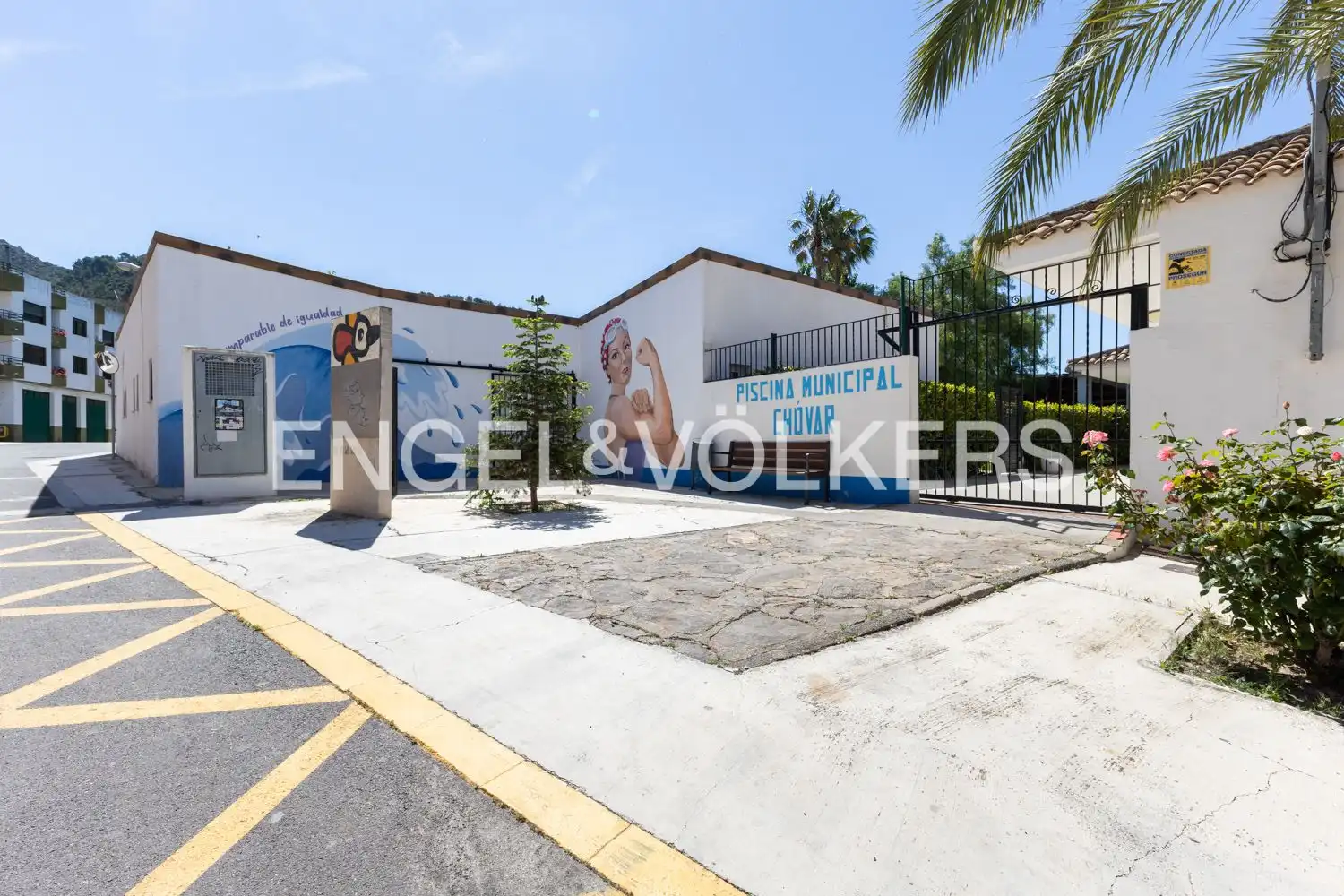 Exterior view of Flat for rent in Chóvar  with Heating and Furnished