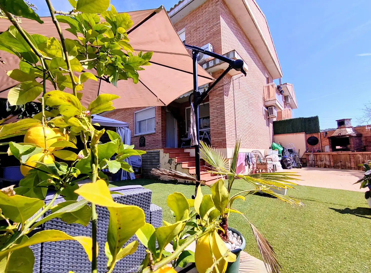 Terraza de Casa adosada en venta en Tarragona con Aire acondicionado, Calefacción y Jardín privado