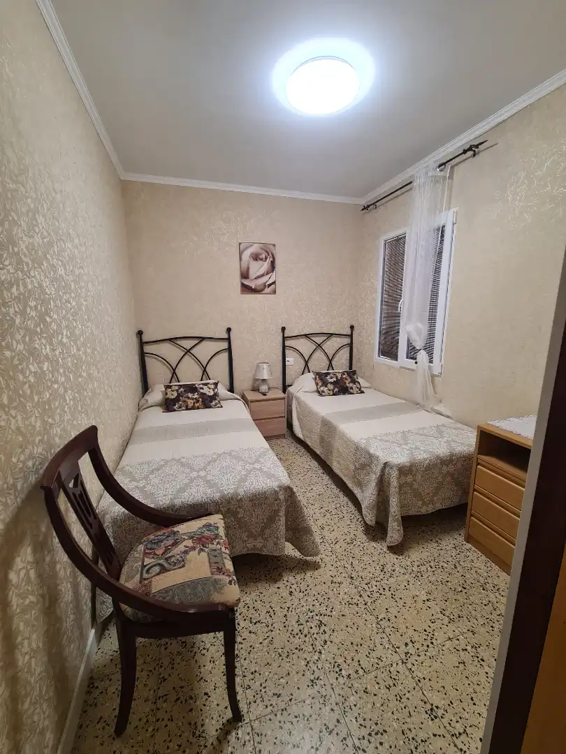 Bedroom of Flat for sale in Casco Urbano