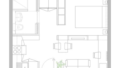 Foto 3 de Apartamento en venta en San Lorenzo, Justicia - Chueca, Madrid Capital