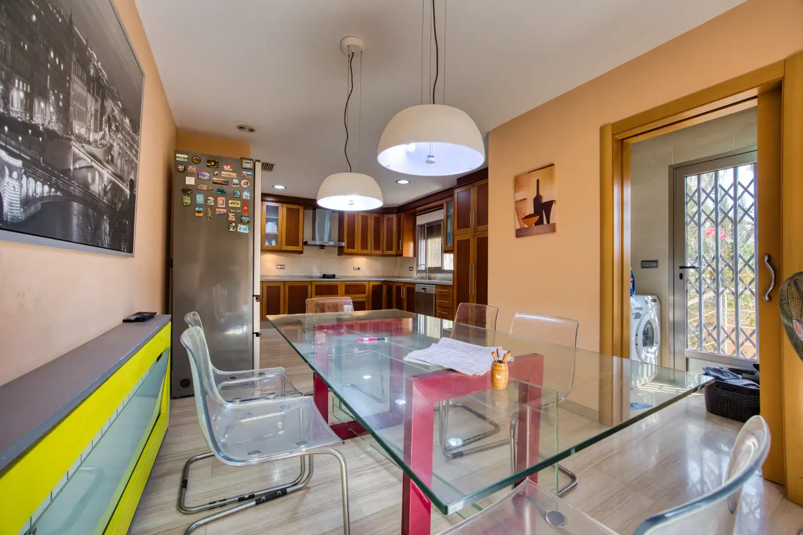 Küche von Haus oder Chalet zum Verkauf in Elche / Elx mit Klimaanlage, Heizung und Privatgarten