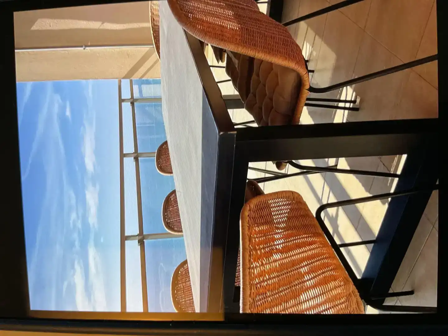 Terrassa de Dúplex de lloguer en Oropesa del Mar / Orpesa amb Aire condicionat, Jardí privat i Piscina