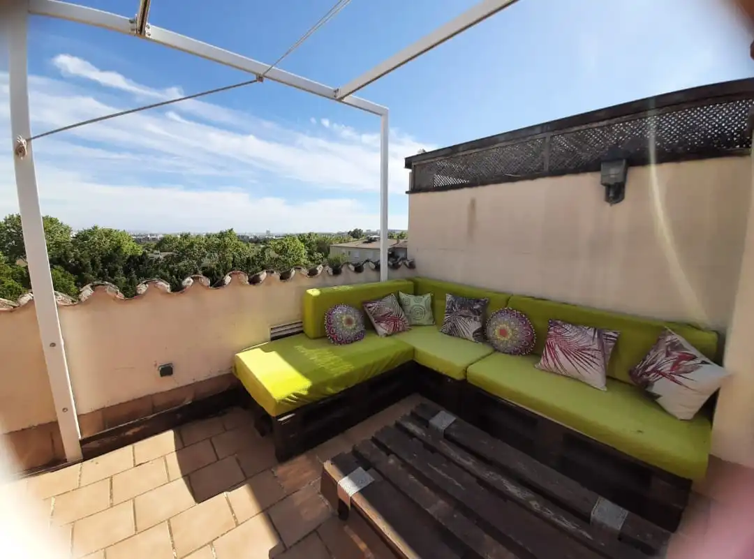Terrassa de Dúplex en venda en  Palma de Mallorca amb Aire condicionat, Calefacció i Parquet