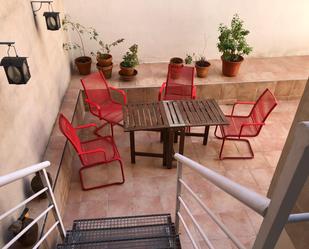 Terrace of Duplex to rent in  Madrid Capital  with Heating, Parquet flooring and Terrace