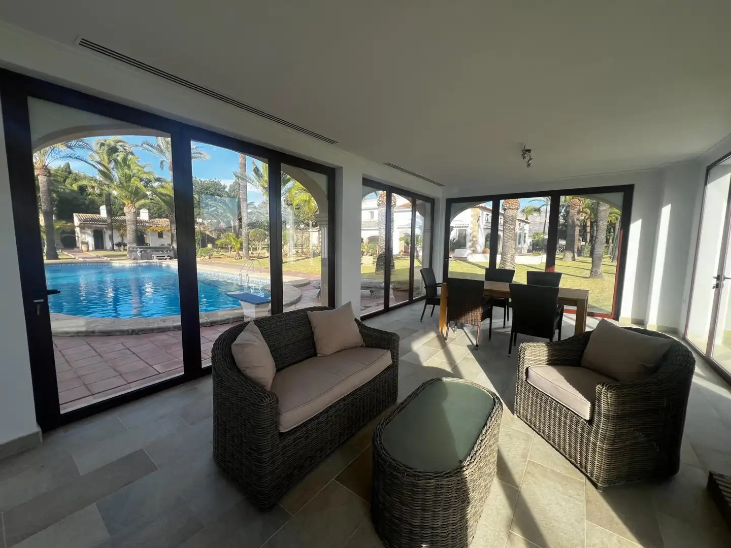 Terrassa de Casa o xalet en venda en Jávea / Xàbia amb Aire condicionat, Jardí privat i Terrassa