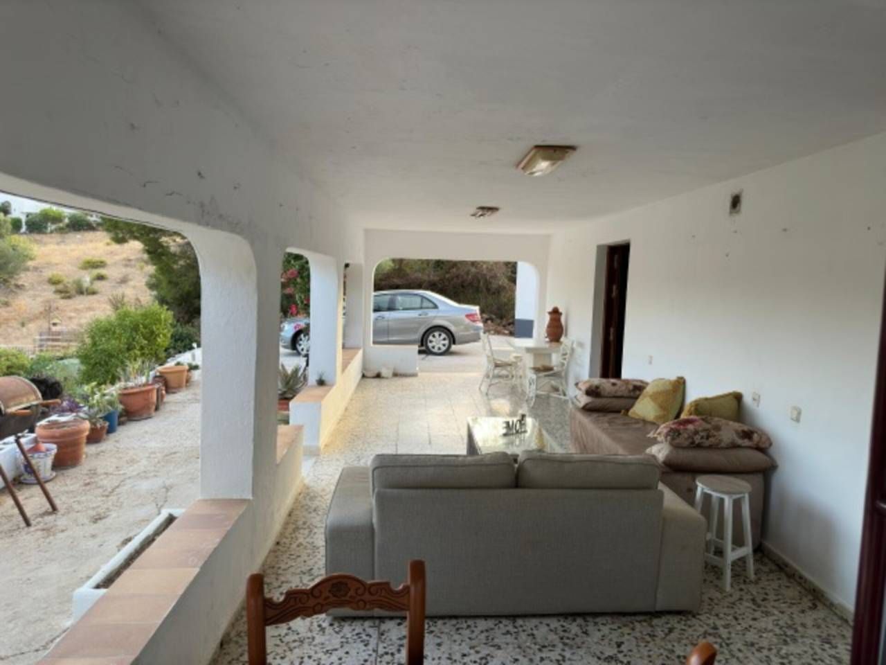 Außenansicht von Country house zum verkauf in Estepona mit Heizung, Privatgarten und Terrasse