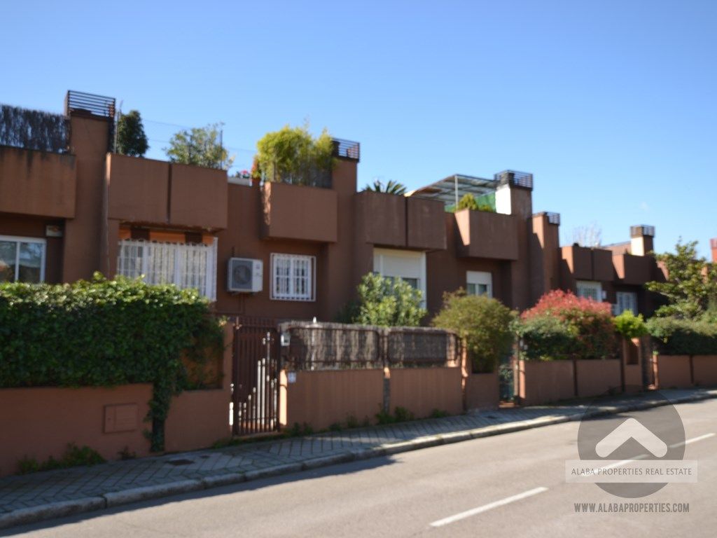 Exterior view of House or chalet for sale in  Madrid Capital
