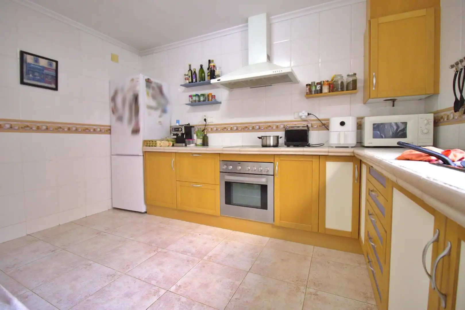 Küche von Dachboden zur Miete in Elche / Elx mit Balkon