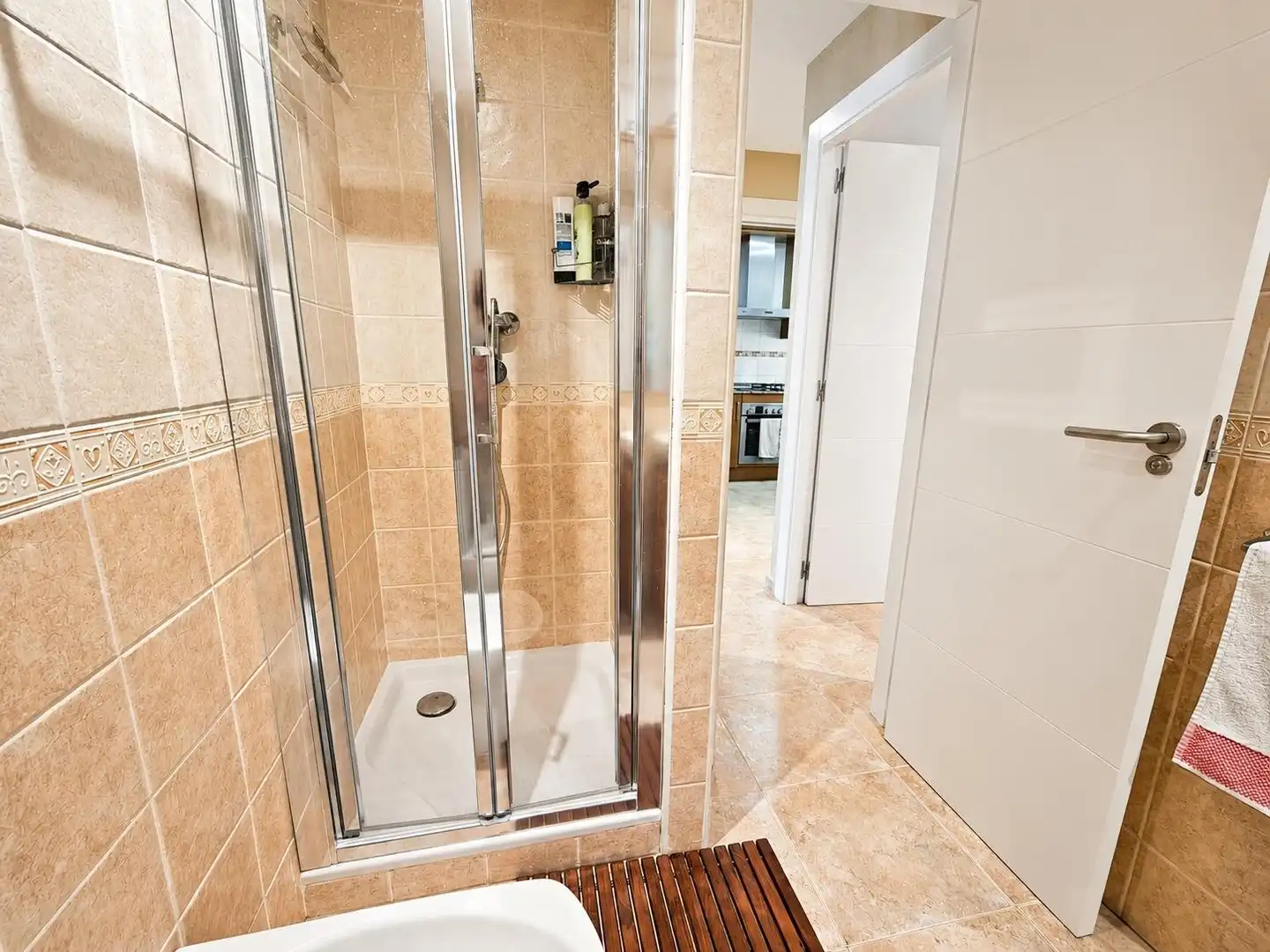 Badezimmer von Wohnung zum Verkauf in Elche / Elx mit Klimaanlage, Terrasse und Balkon