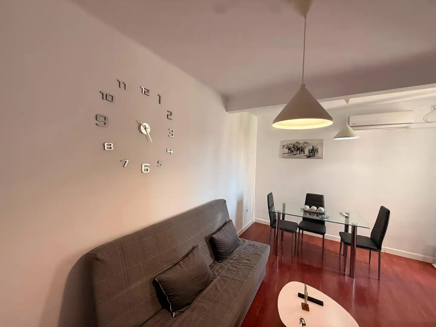 Living room of Flat for sale in Córdoba  with Air Conditioner, Storage room and Furnished