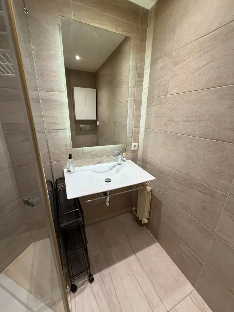 Baño de Piso de alquiler en Valladolid con Calefacción y Amueblado