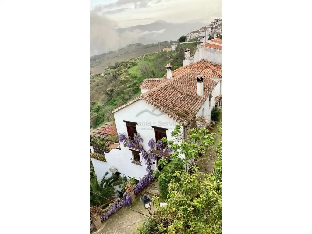 Vista exterior de Casa o chalet en venta en Benalauría
