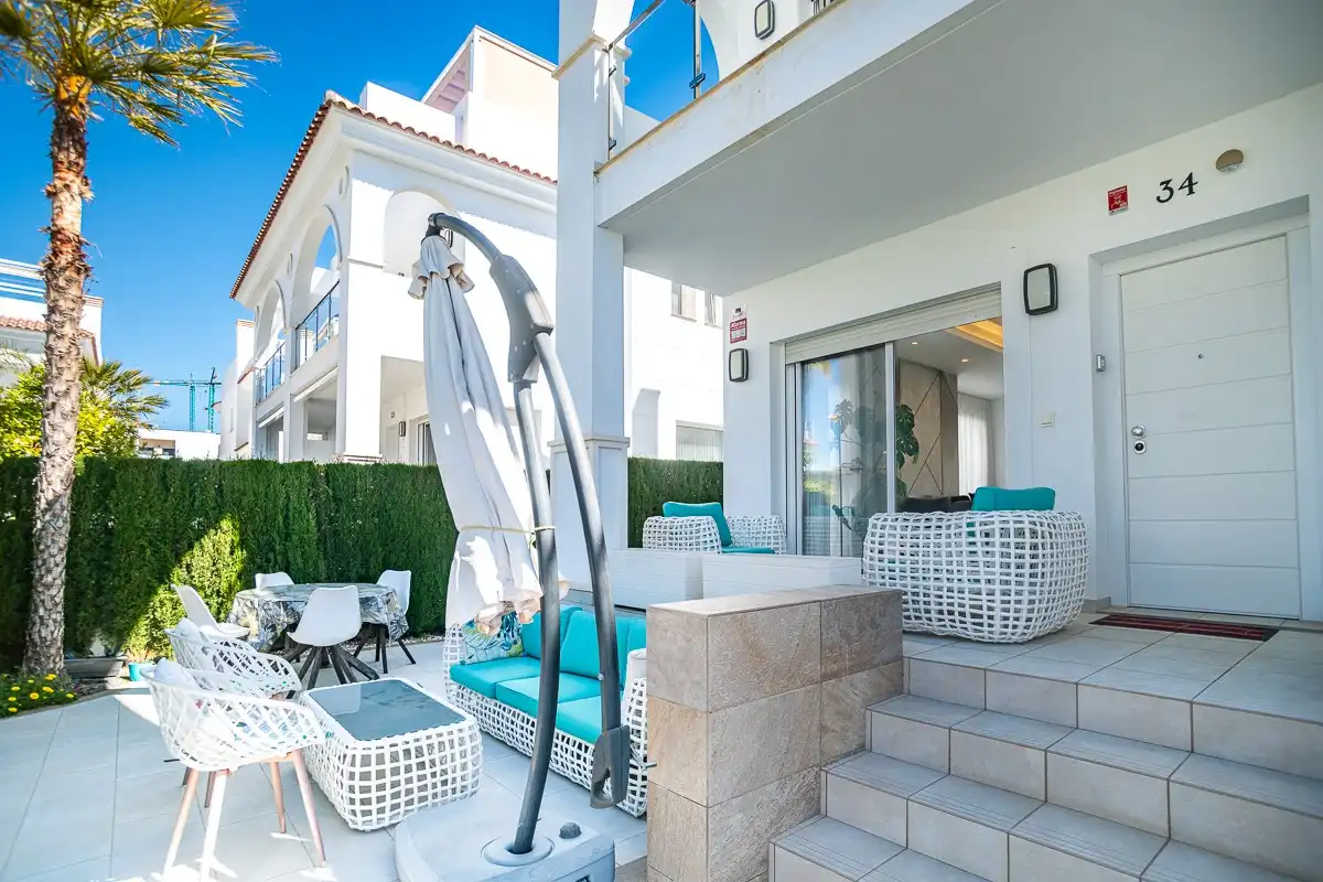 Terraza de Casa o chalet en venta en Rojales con Aire acondicionado, Terraza y Piscina