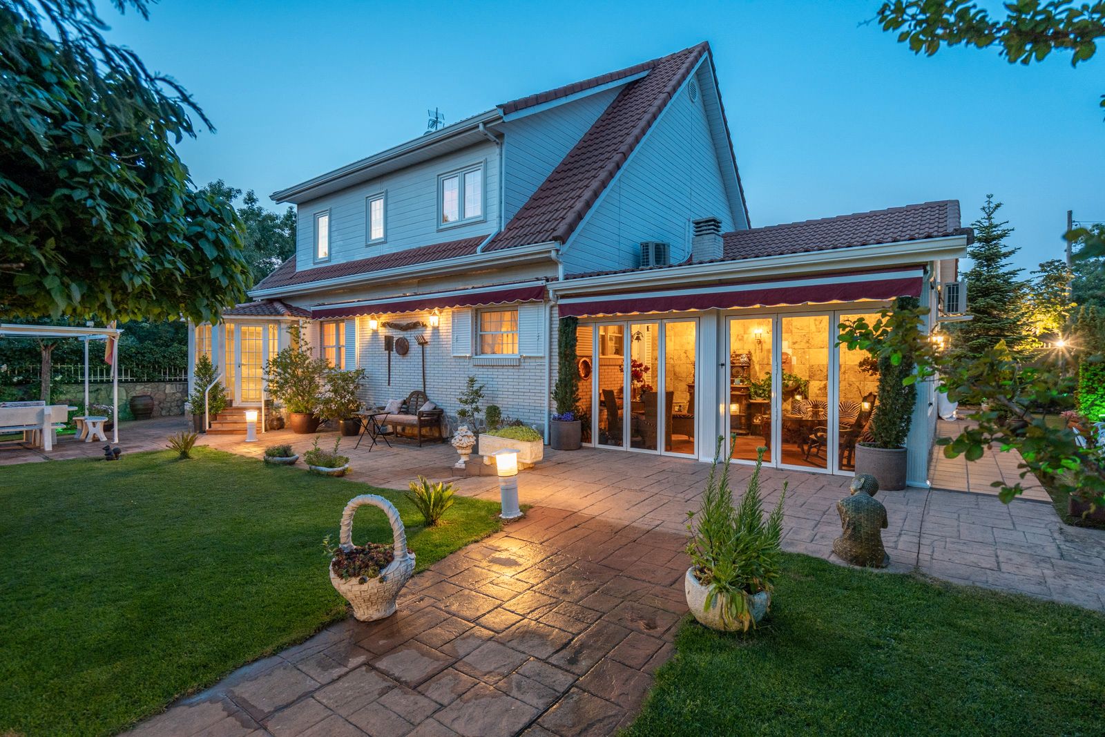 Garden of House or chalet for sale in Becerril de la Sierra  with Air Conditioner, Heating and Private garden