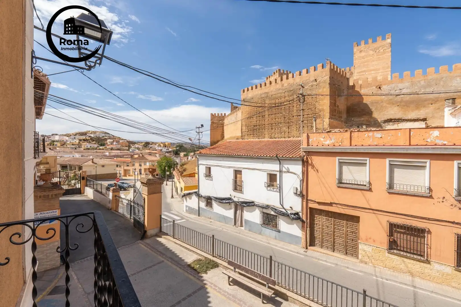Vista exterior de Casa o xalet en venda en Guadix