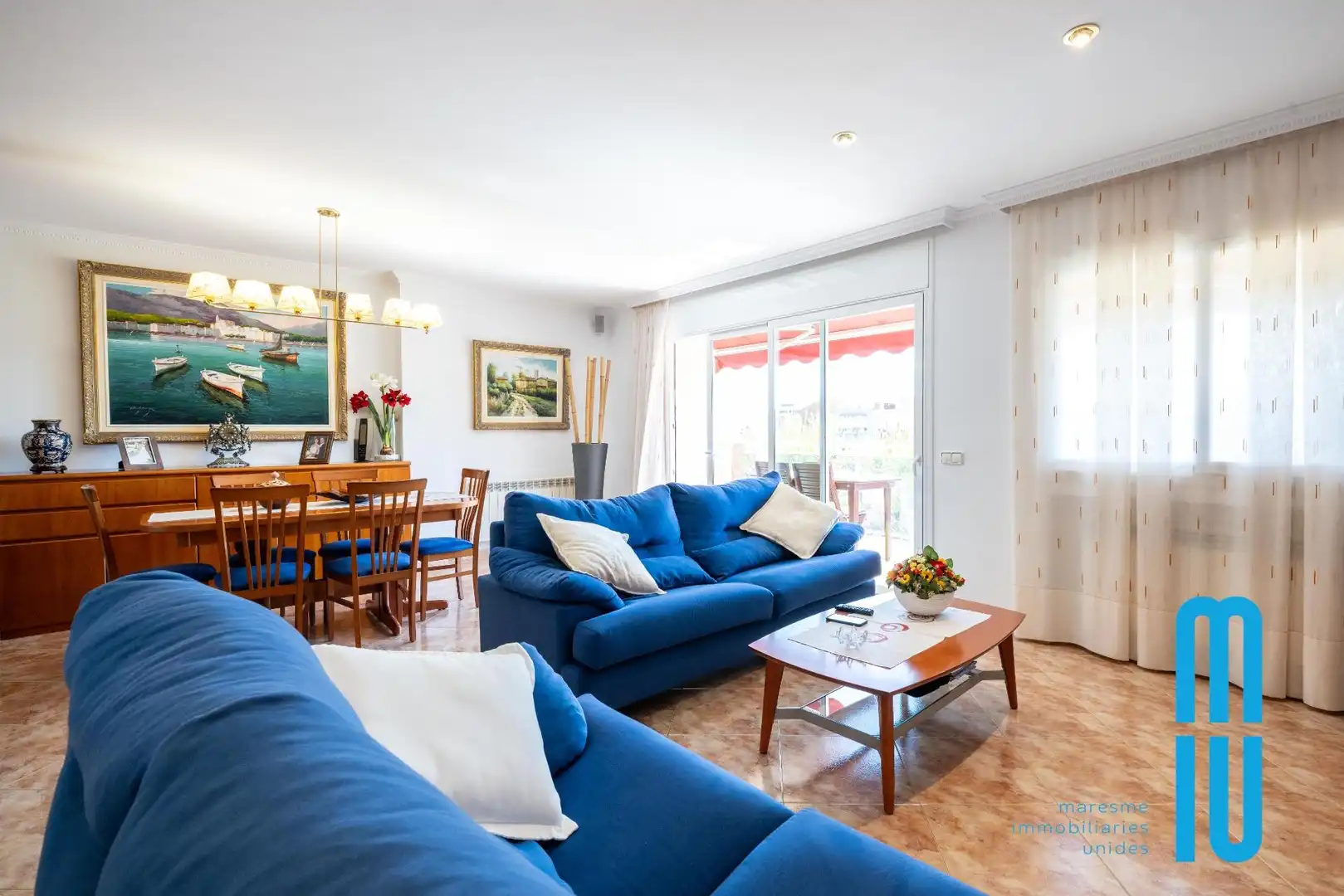 Sala de estar de Casa o chalet en venta en Pineda de Mar con Balcón