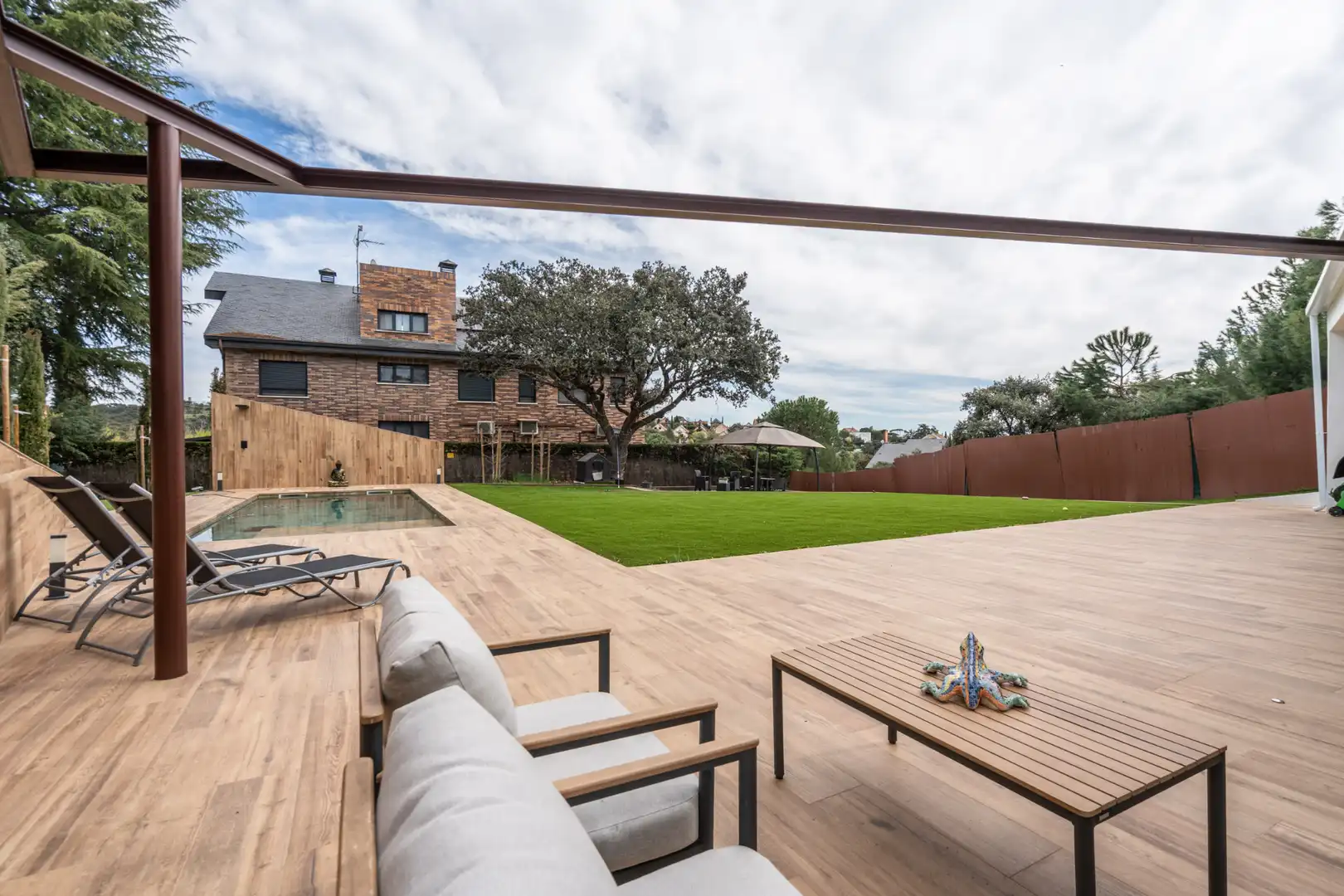 Terraza de Casa o chalet en venta en Torrelodones con Aire acondicionado, Calefacción y Jardín privado