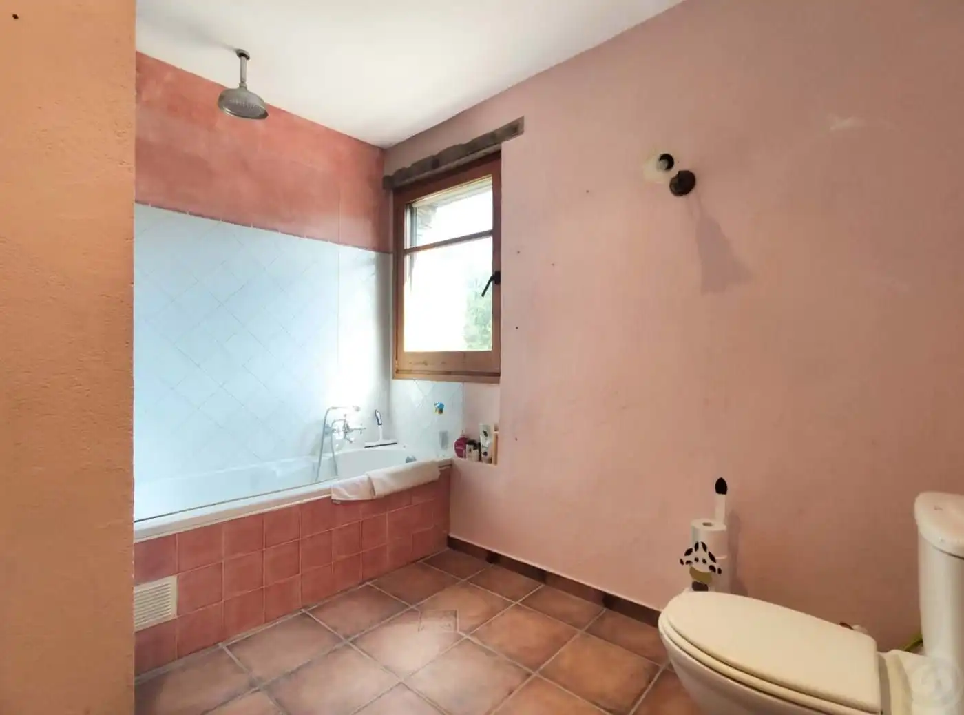 Bathroom of Houses for sale in La Vall de Bianya  with Heating, Terrace and Storage room