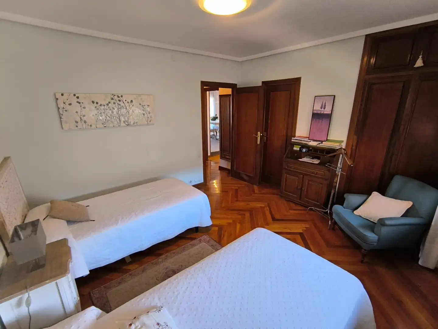 Schlafzimmer von Wohnung zum Verkauf in Palencia mit Heizung, Terrasse und Ofen