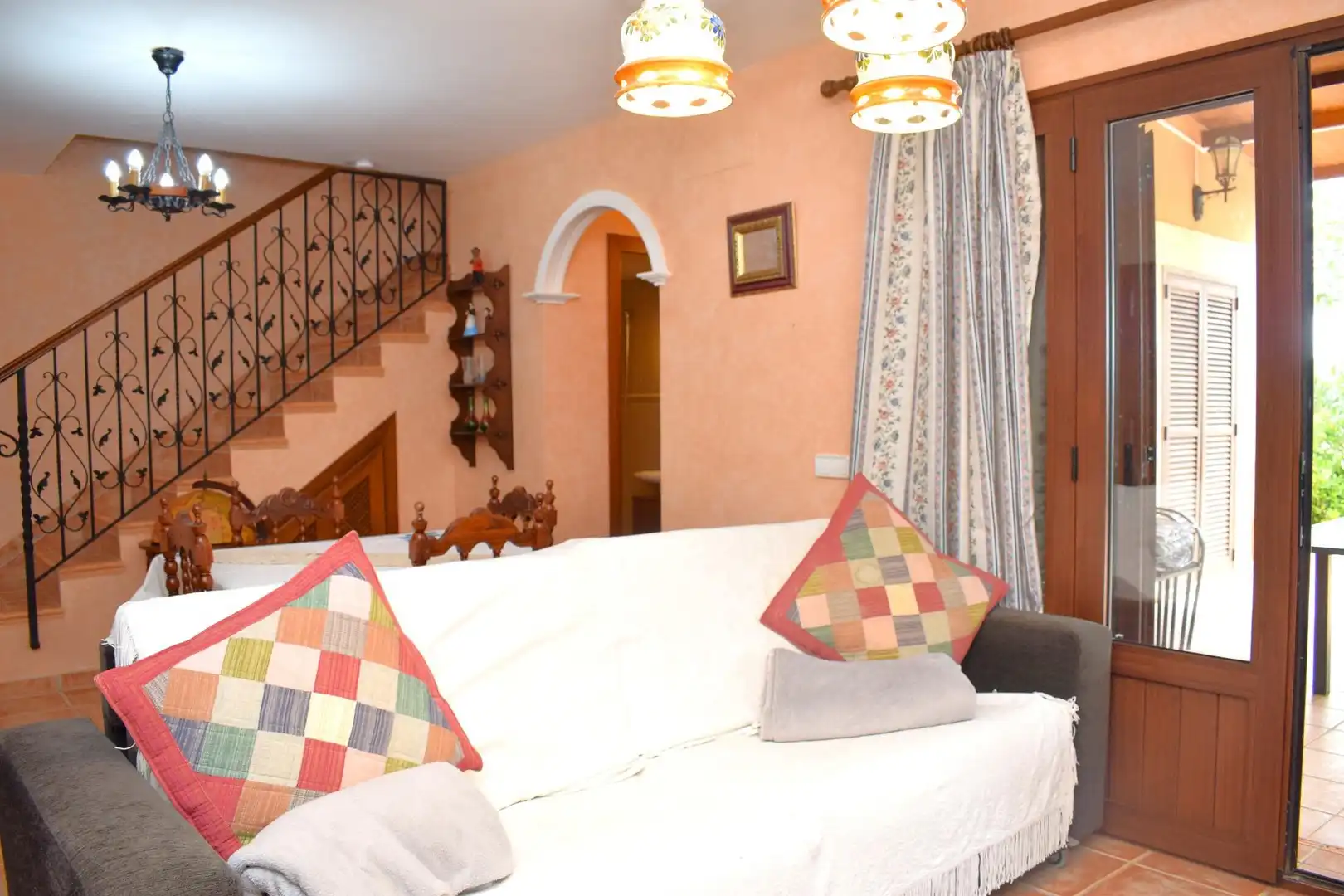 Country house zur Miete in Sa Pobla mit Privatgarten, Terrasse und Möbliert