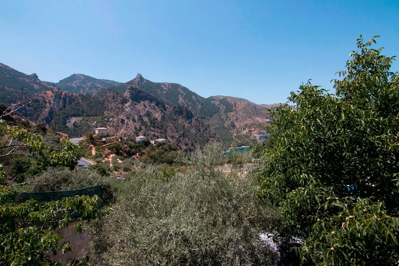 Vista exterior de Finca rústica en venta en Güéjar Sierra con Terraza, Piscina y Balcón