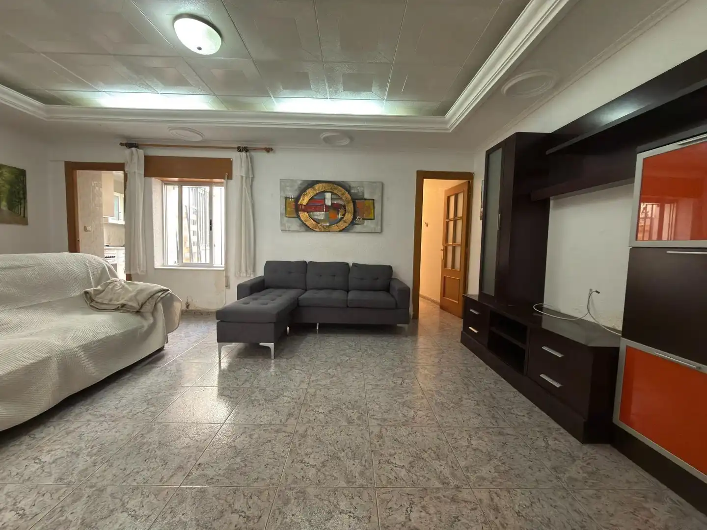 Living room of Flat for sale in Águilas  with Furnished