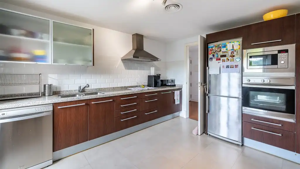 Kitchen of Apartments for sale in Calvià  with Air Conditioner, Terrace and Storage room
