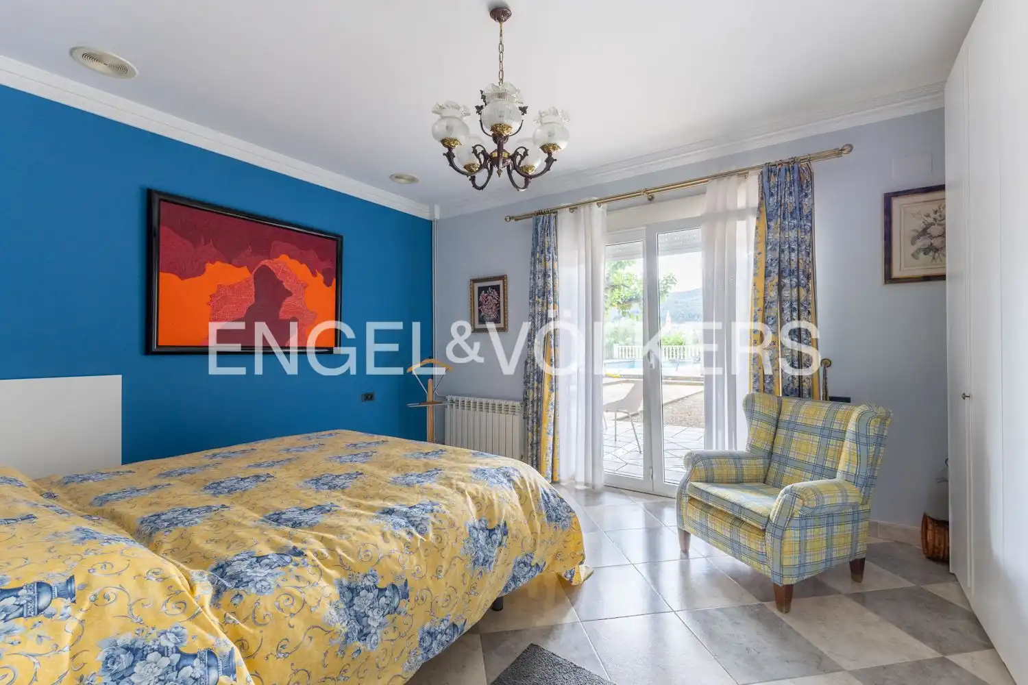 Habitación de Casa o chalet en venta en Enguera con Aire acondicionado, Calefacción y Jardín privado