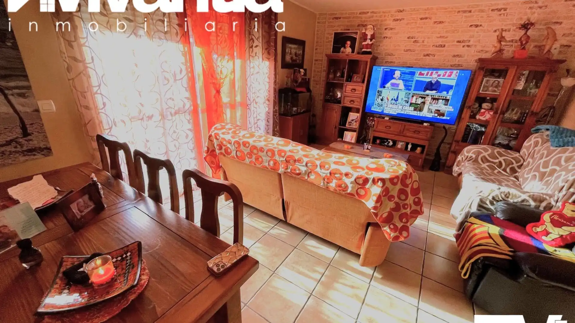 Living room of Flat for sale in Lorca  with Air Conditioner, Heating and Storage room