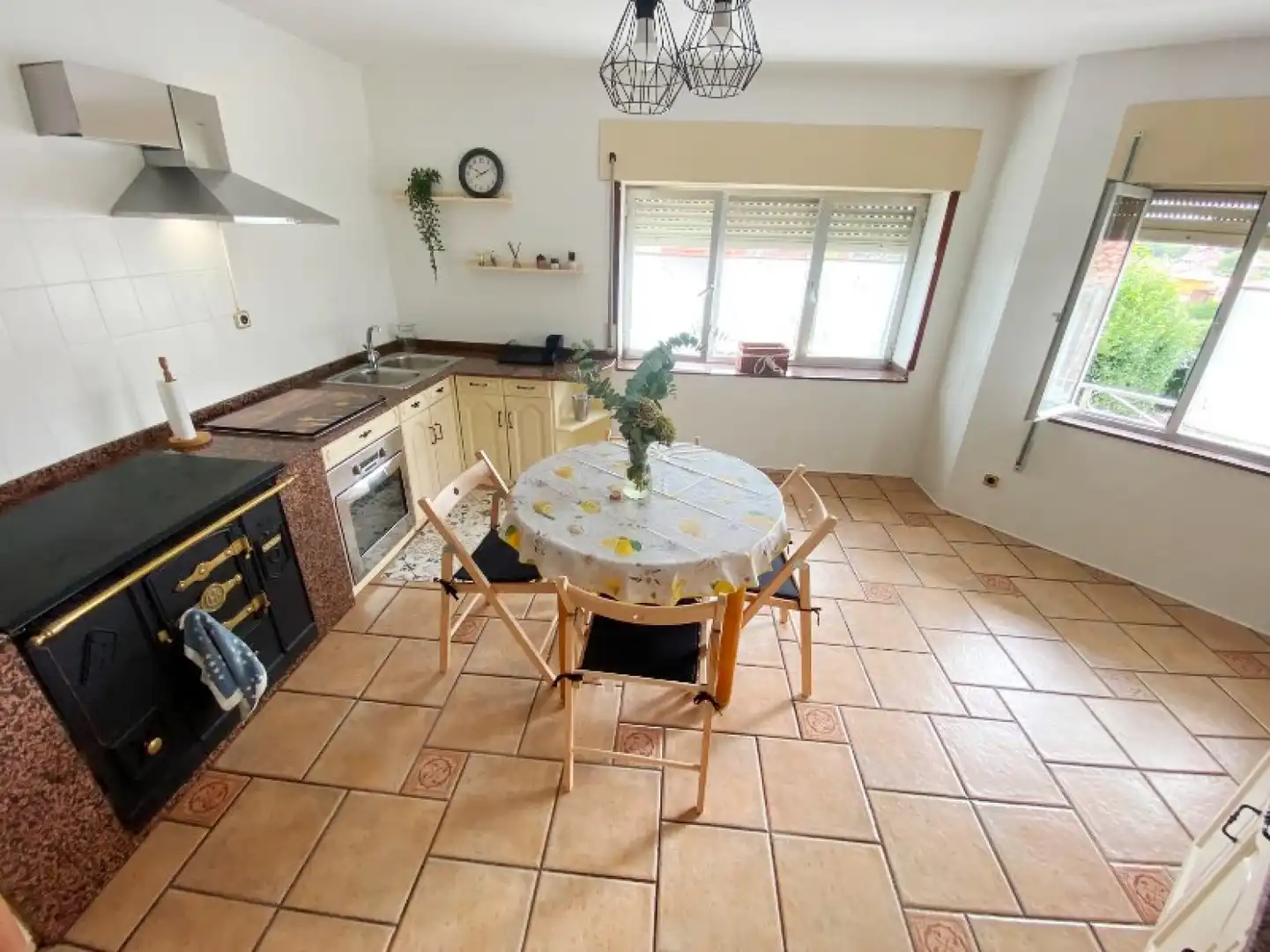 Kitchen of Flat for rent in Alfoz de Lloredo  with Heating and Furnished