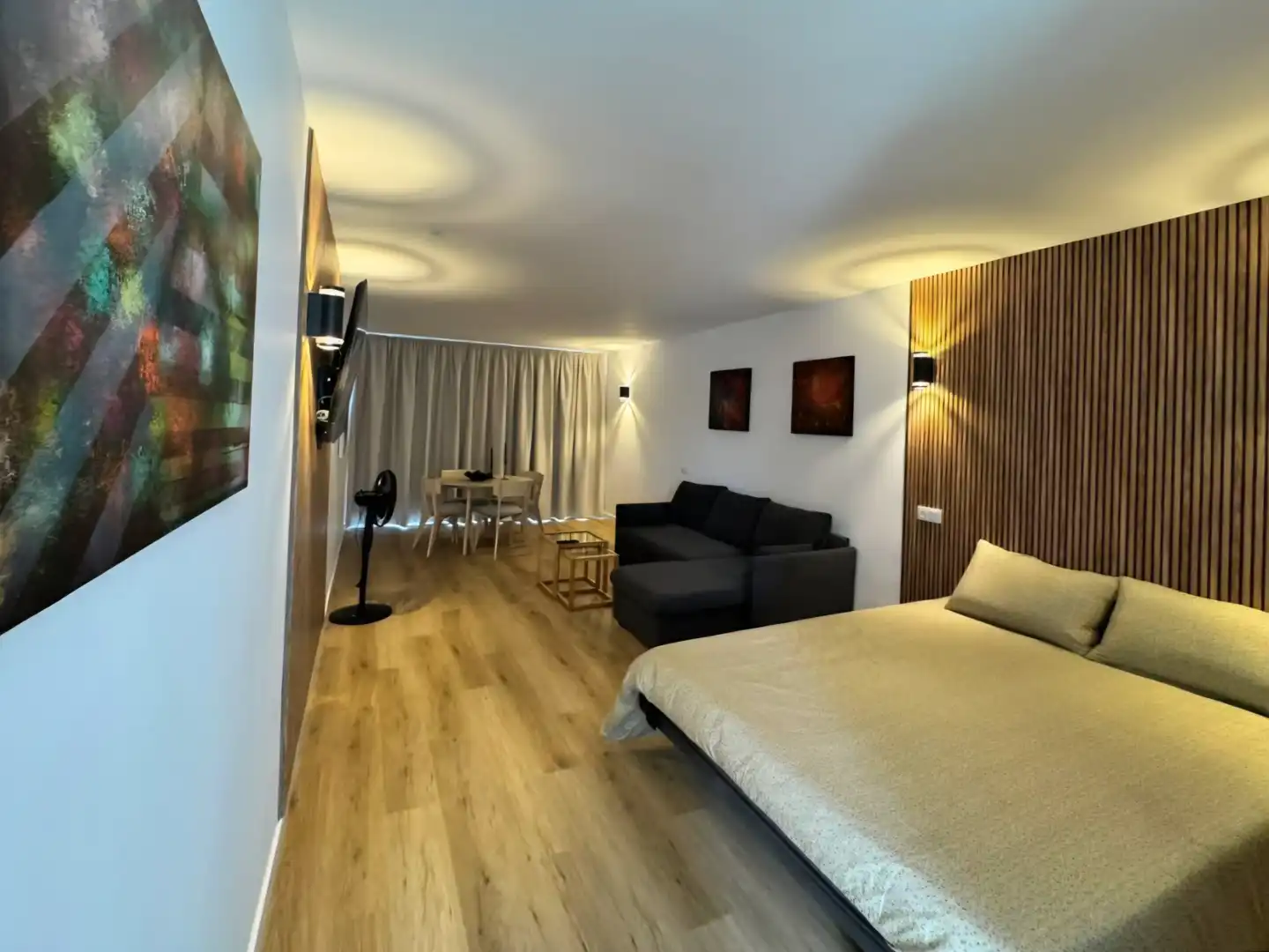 Sala d'estar de Estudi de lloguer en San Agustín - Bahía Feliz