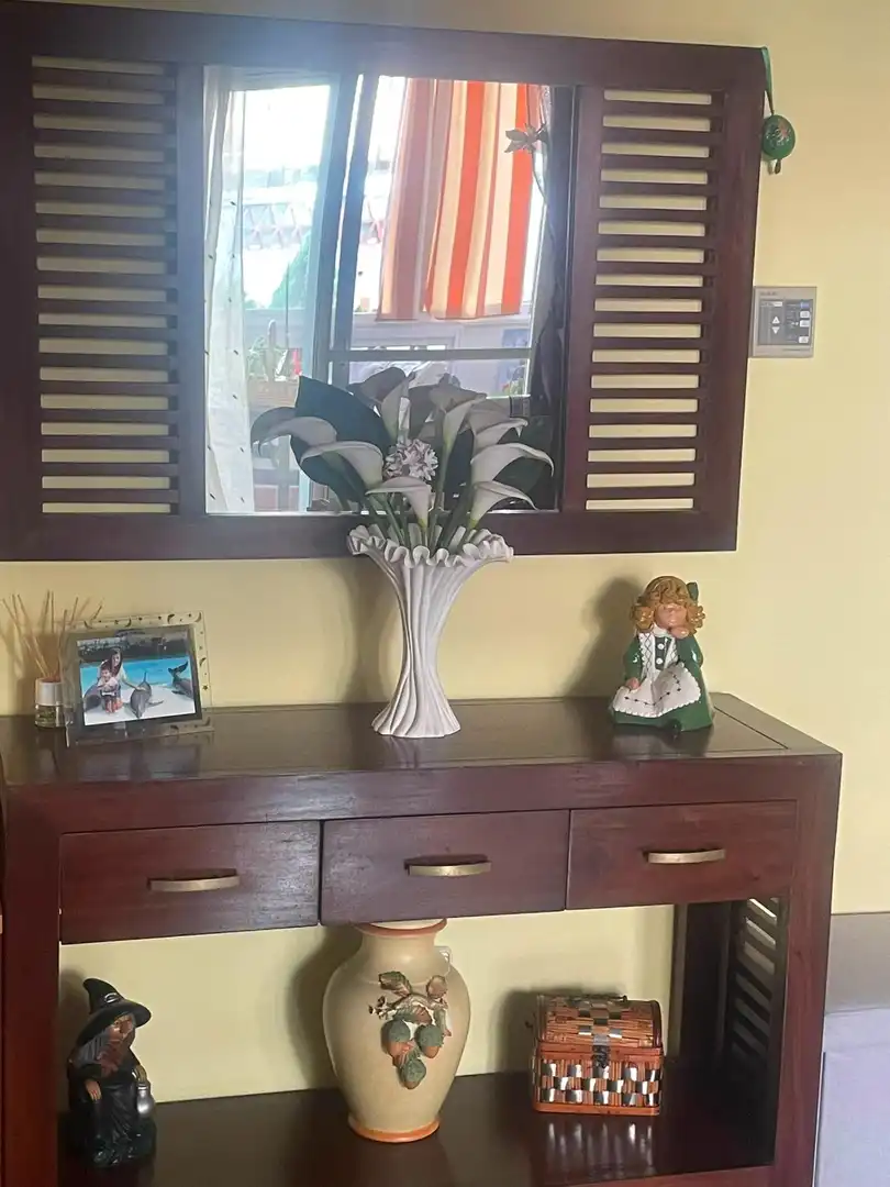 Dining room of Flat for rent in Rincón de la Victoria  with Private garden, Furnished and Community pool
